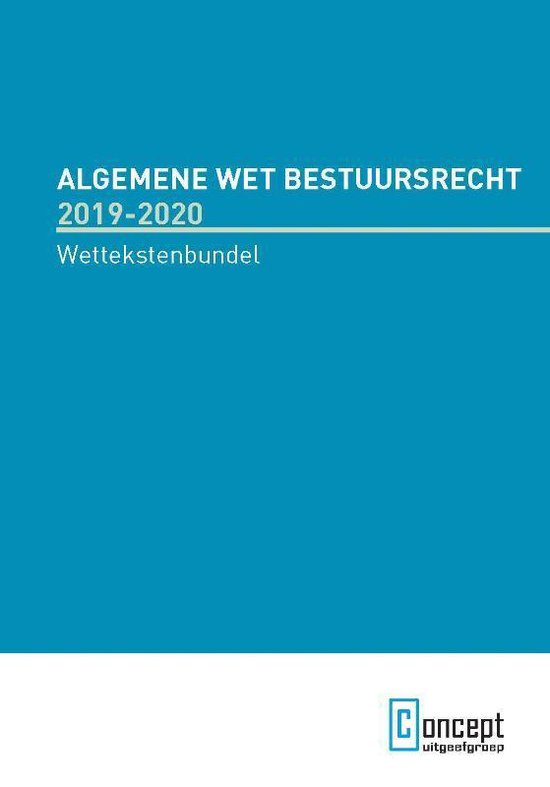 Overige uitgaven - Algmeen Wet Bestuursrecht 2019-2020 - none | Tiliboo-afrobeat.com
