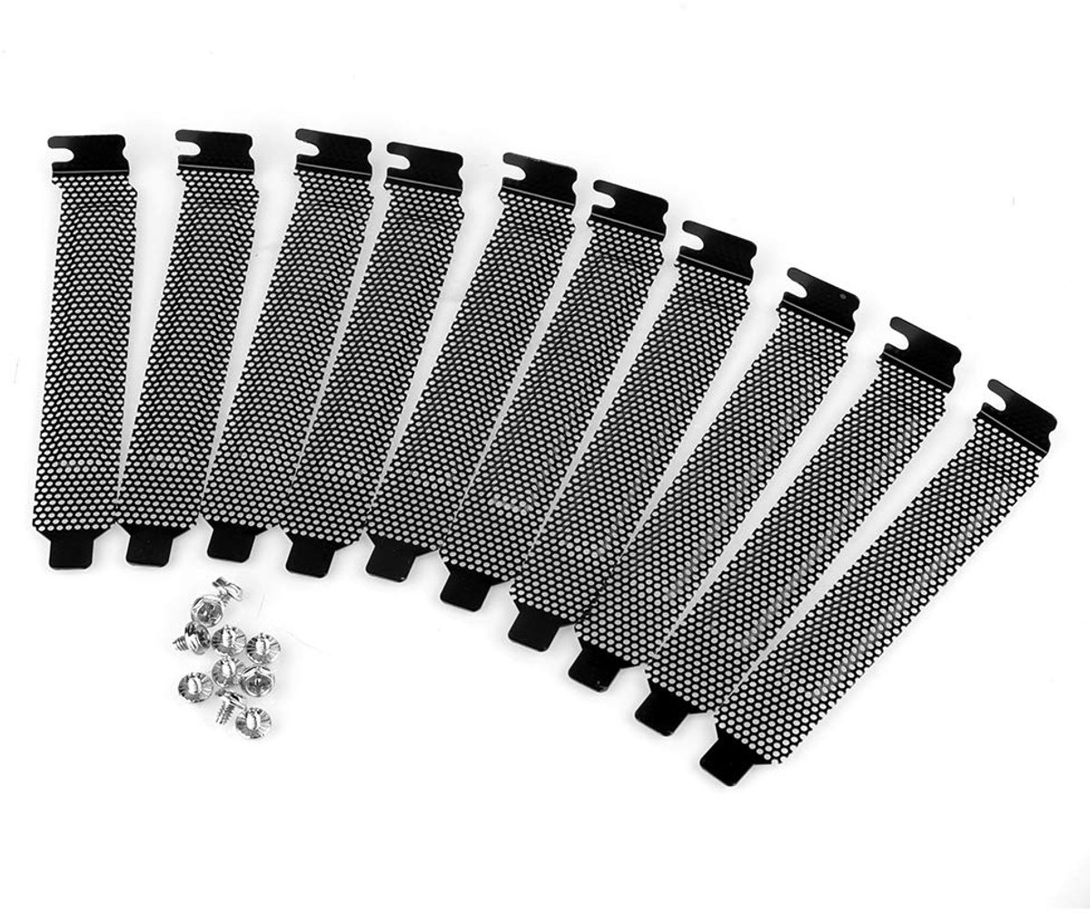 S SIENOC Stoffilter Blanking Plate PCI Slot Cover 20 * 120mm Voor Computer - ShopVlot