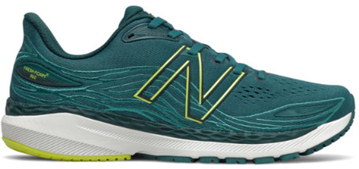 New Balance Fresh Foam 860v12 Hardloopschoenen Stabiliteit 45 Geel