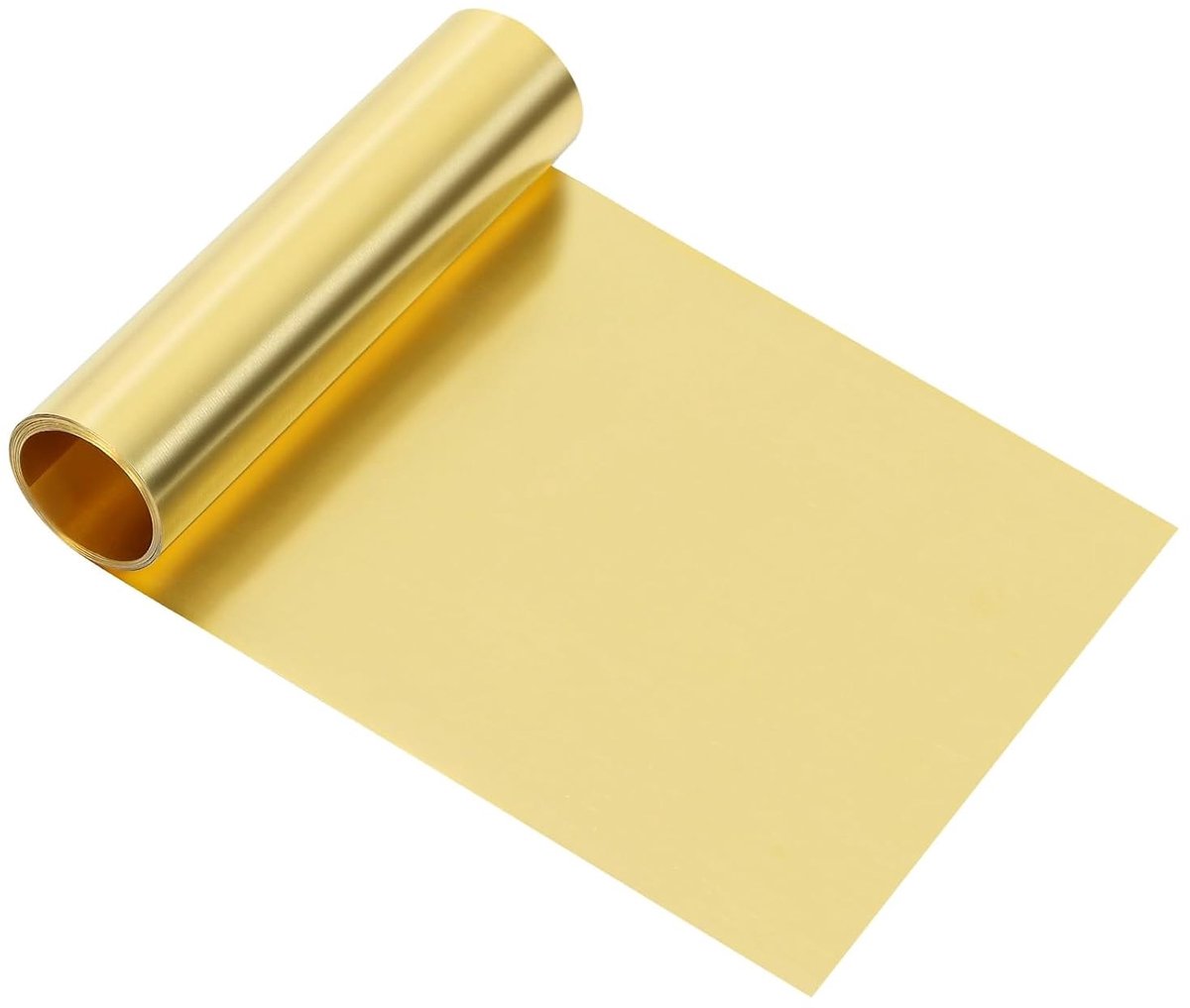 Dunne Messing Folie 0.001''x4''x79'' (0.03MM x 0.1M x 2M) voor Creatieve Projecten, Modellbouw en Ambachten