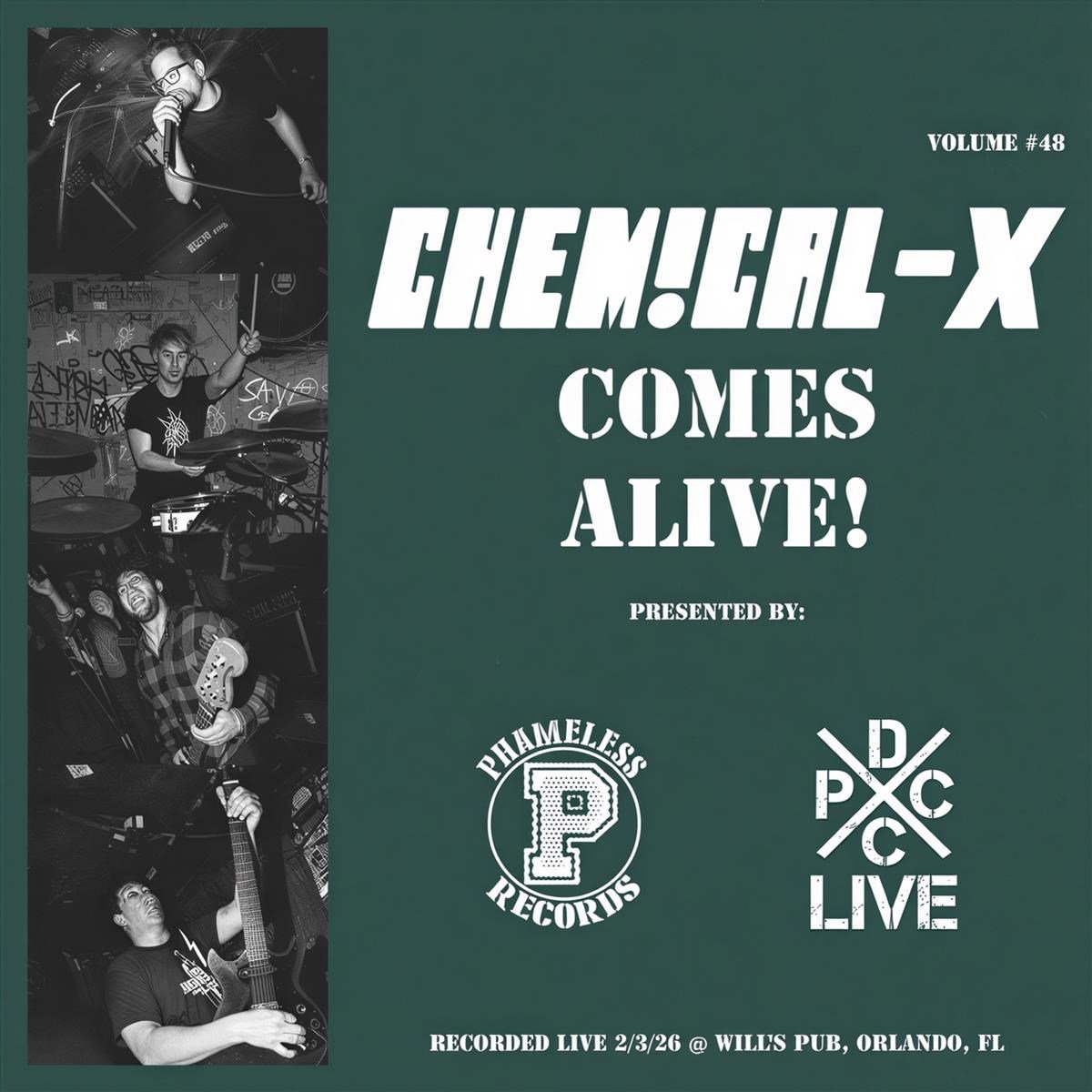 Chemical-X - DCXPC Live & Phameless Records Vol.48 (LP)
