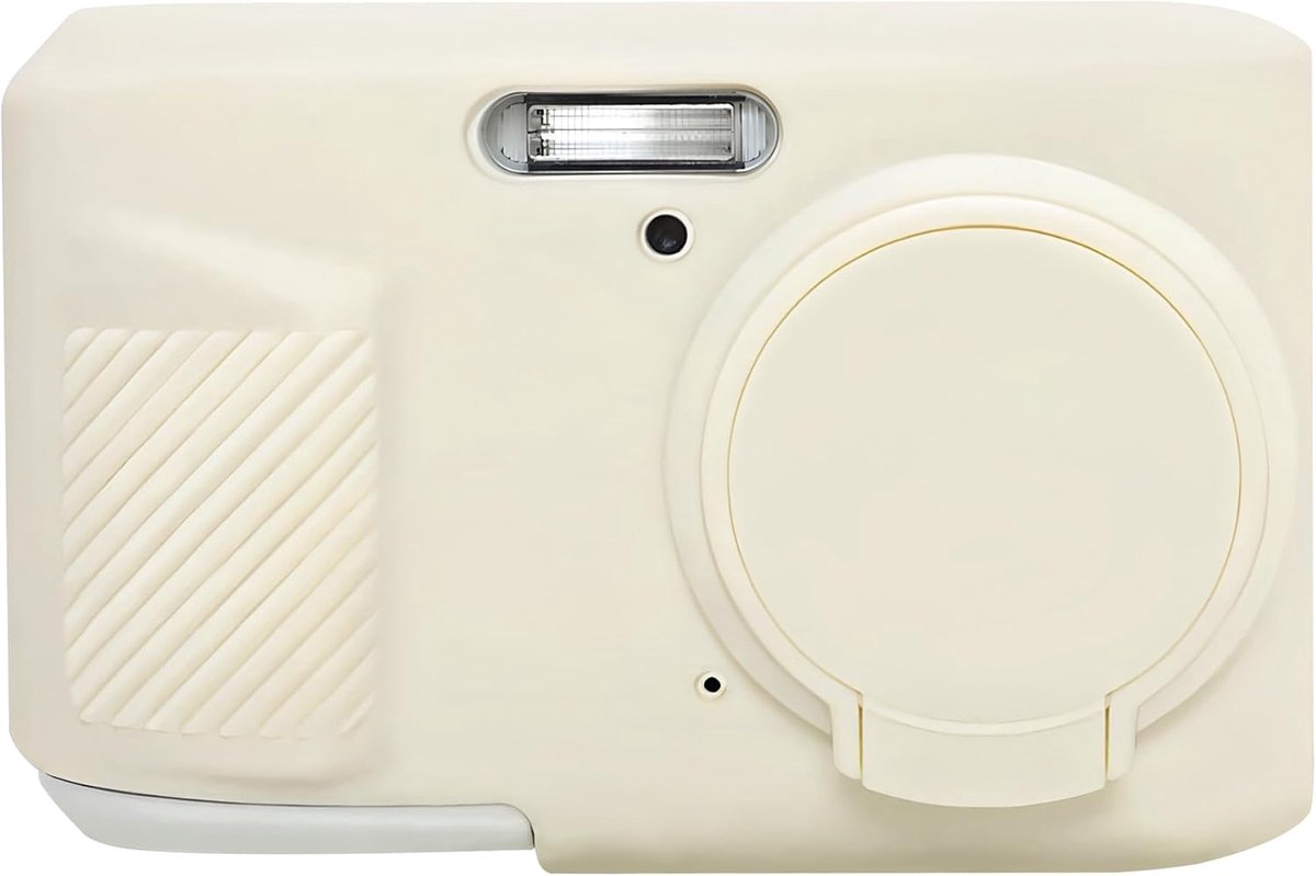 Case voor KODAK PIXPRO FZ45 Compactcamera, Zacht Silicone Cover voor Kodak PIXPRO FZ45 - Anti-Scratch Slim Fit Lichtgewicht Beschermend, Mist White