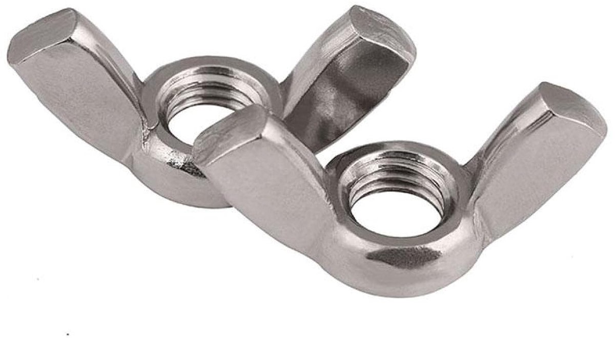 Vleugelmoeren 3-5 stuks M3-M12 304 roestvrij staal(5pcs,M5)