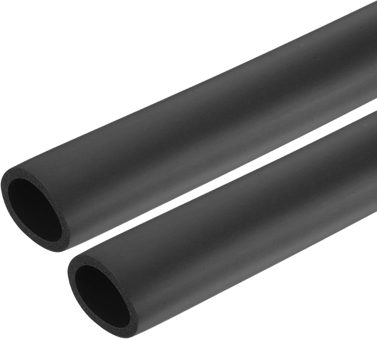 Isolatieslang voor buizen van 30 mm, 0,3 meter, voor buizen van 30 mm ID, 40 mm, OD schuimbuis voor greephouder, zwart, 2 stuks