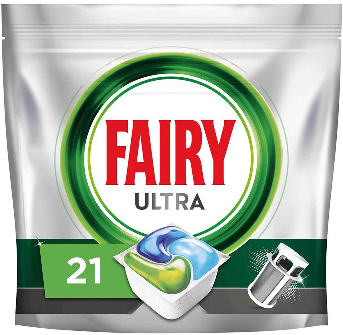 3 x 21pcs Fairy All-in-One Ultra Dishwasher Capsules