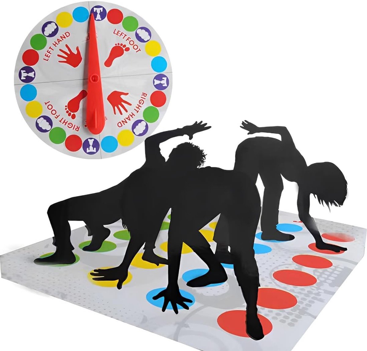 Spel voor kinderen en volwassenen, vloerspel met speelmat, outdoor spellen voor kinderen, kinderverjaardag, grappig spel speelgoed