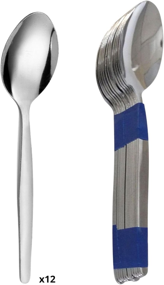 Essentiel Baltics koffielepels, roestvrij staal, 13,6 cm, 12 stuks | 12 koffielepels, roestvrij staal 18/0, standaard afwerking, lengte 136 mm, vaatwasmachinebestendig