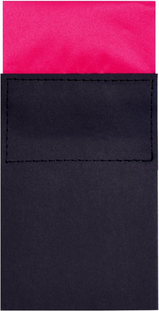 Heren-pochet met bordpapier in maat verstelbaar en al voorgevouwen
