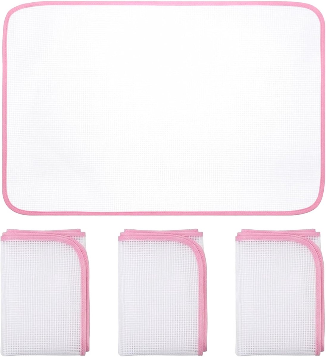 Claoner Strijkmat - 4 stuks - Hittebestendig - Beschermingsmat - 40x60cm - Voor kledingverzorging - Kleur willekeurig