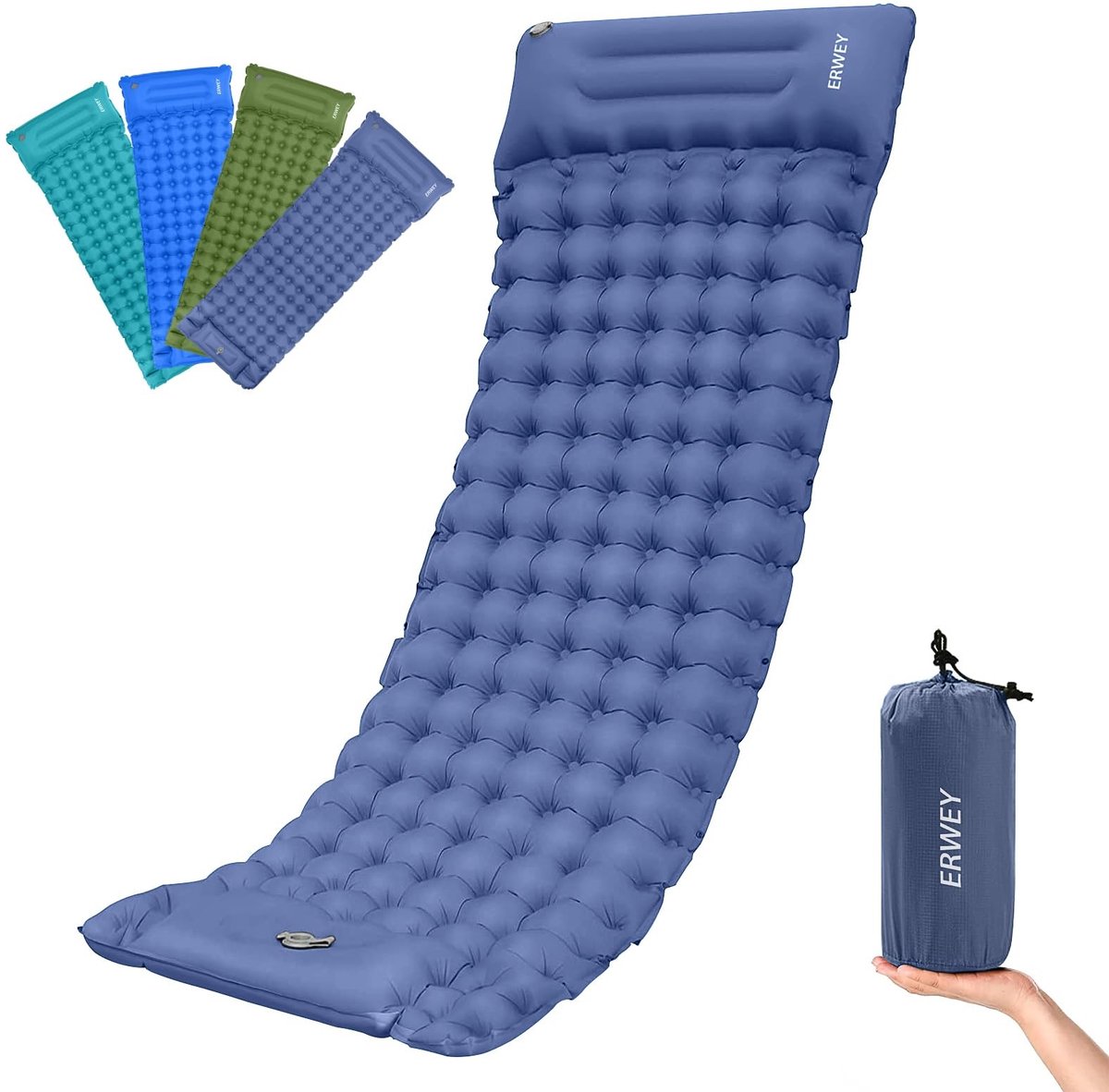 SolidKeus - Zelfopblazend Campingmatras voor Comfortabel Slapen