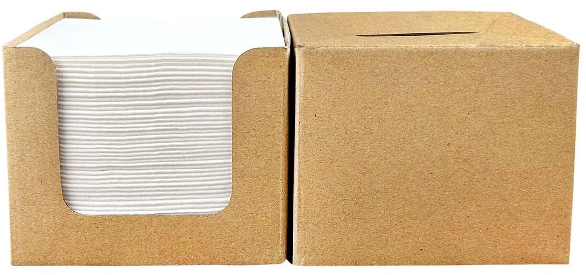 SolidKeus - Set van 100 Luxe Cocktailservetten 20 x 20 cm