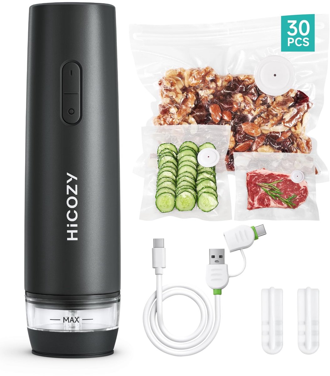 SolidKeus - Handheld Vacuüm Sealer voor Voedsel