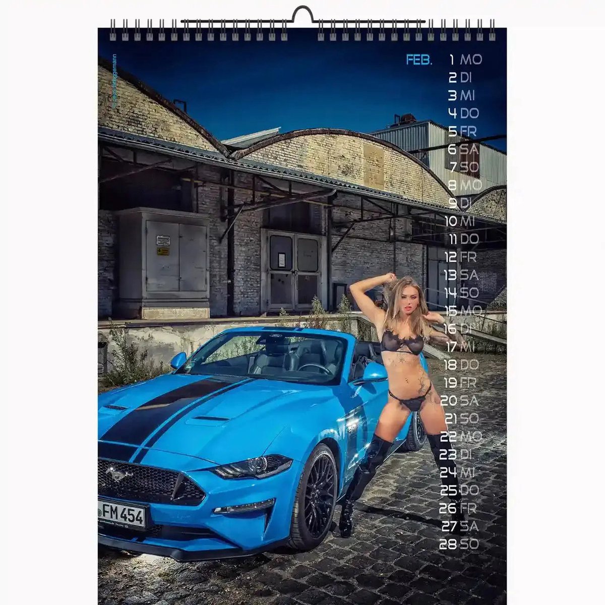 Cars en Girls Kalender 2027 A3