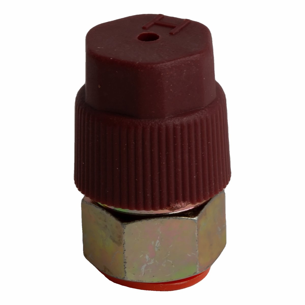 Serviceadapter fles R134a hogedruk x F1/4" SAE