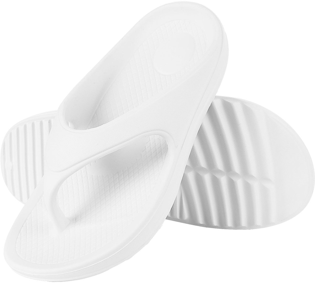 Homaxy - Ergonomic Flip-Flops - Dames Slippers - Anatomic Dames Slippers - Wit