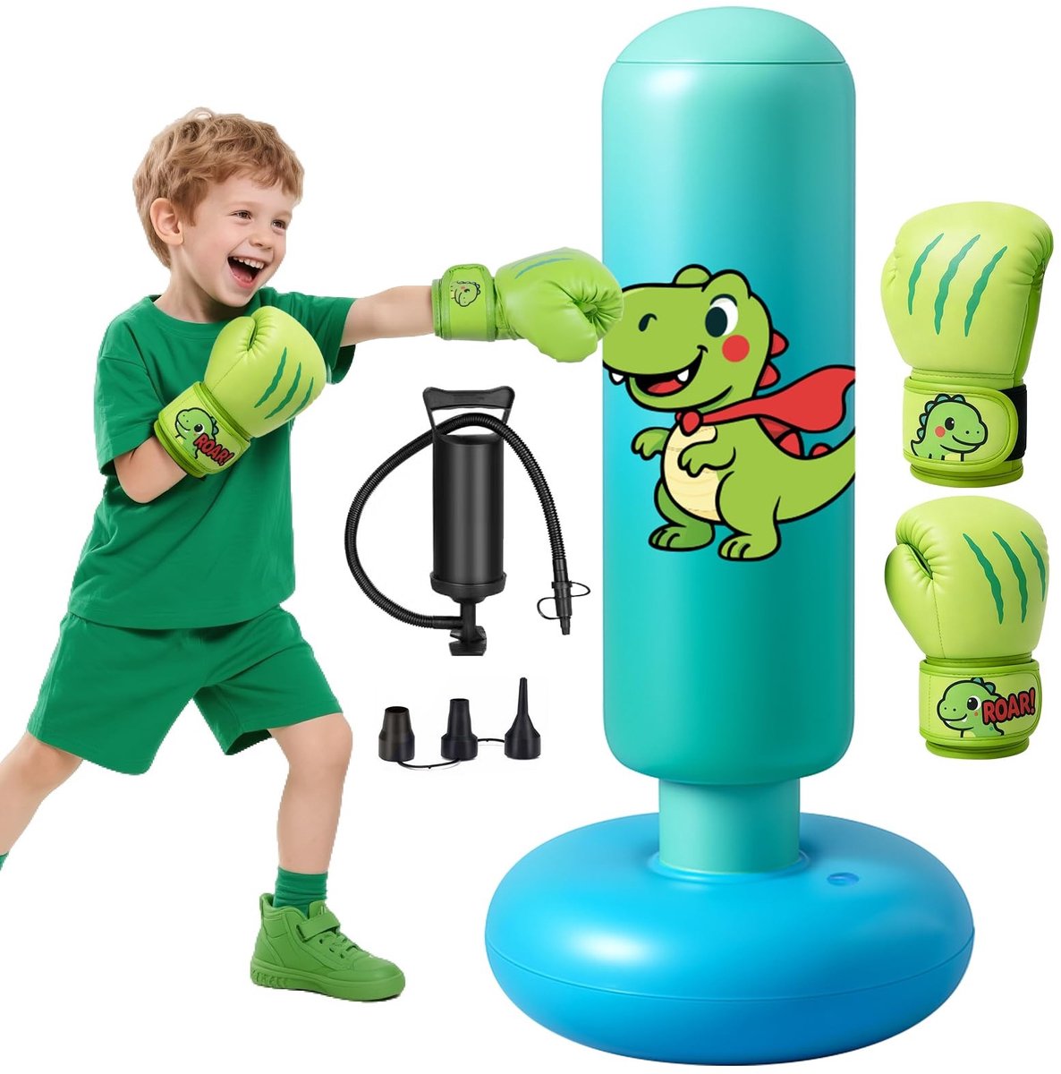 Omgoods - Opblaasbare Punching Bag voor Kinderen 120 cm