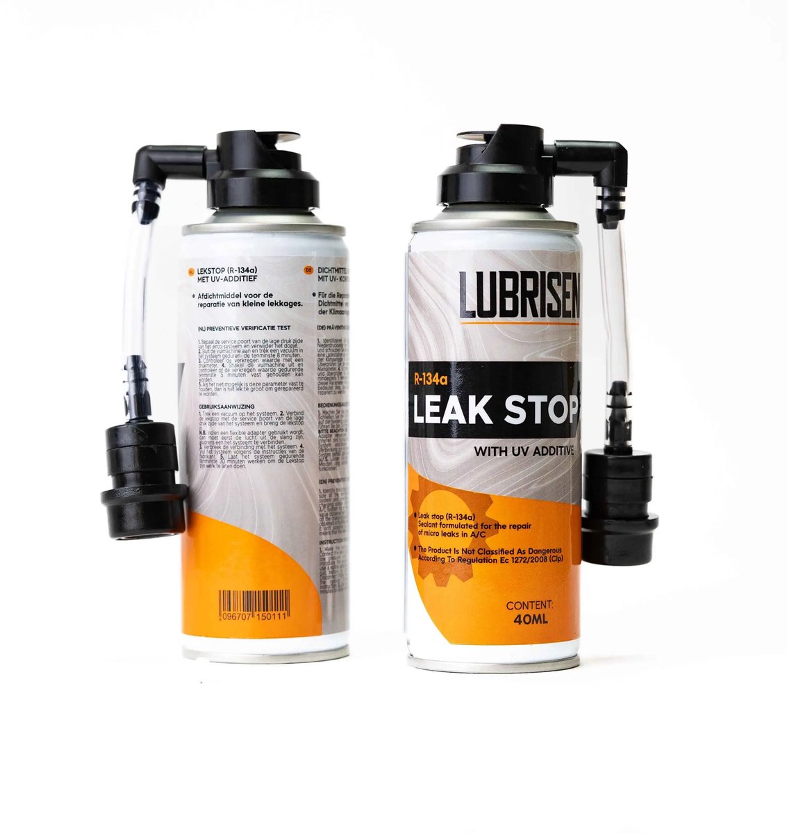 Lubrisen lekstop R134A met UV lekdetectie