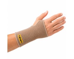 Uriel - Polsbrace Stretch - Polsbandage - Unisex - Beige - Past Links en Rechts - Maat XL