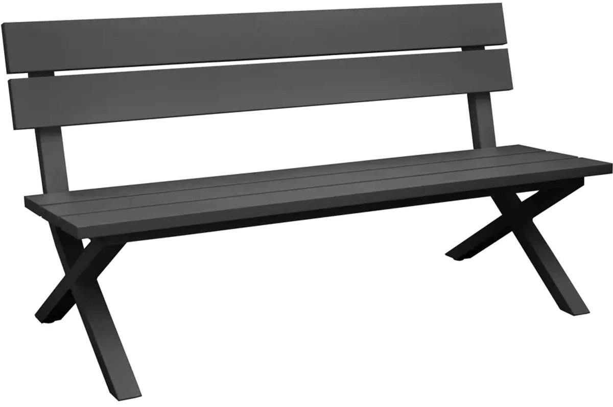 Crossway tuinbank antraciet