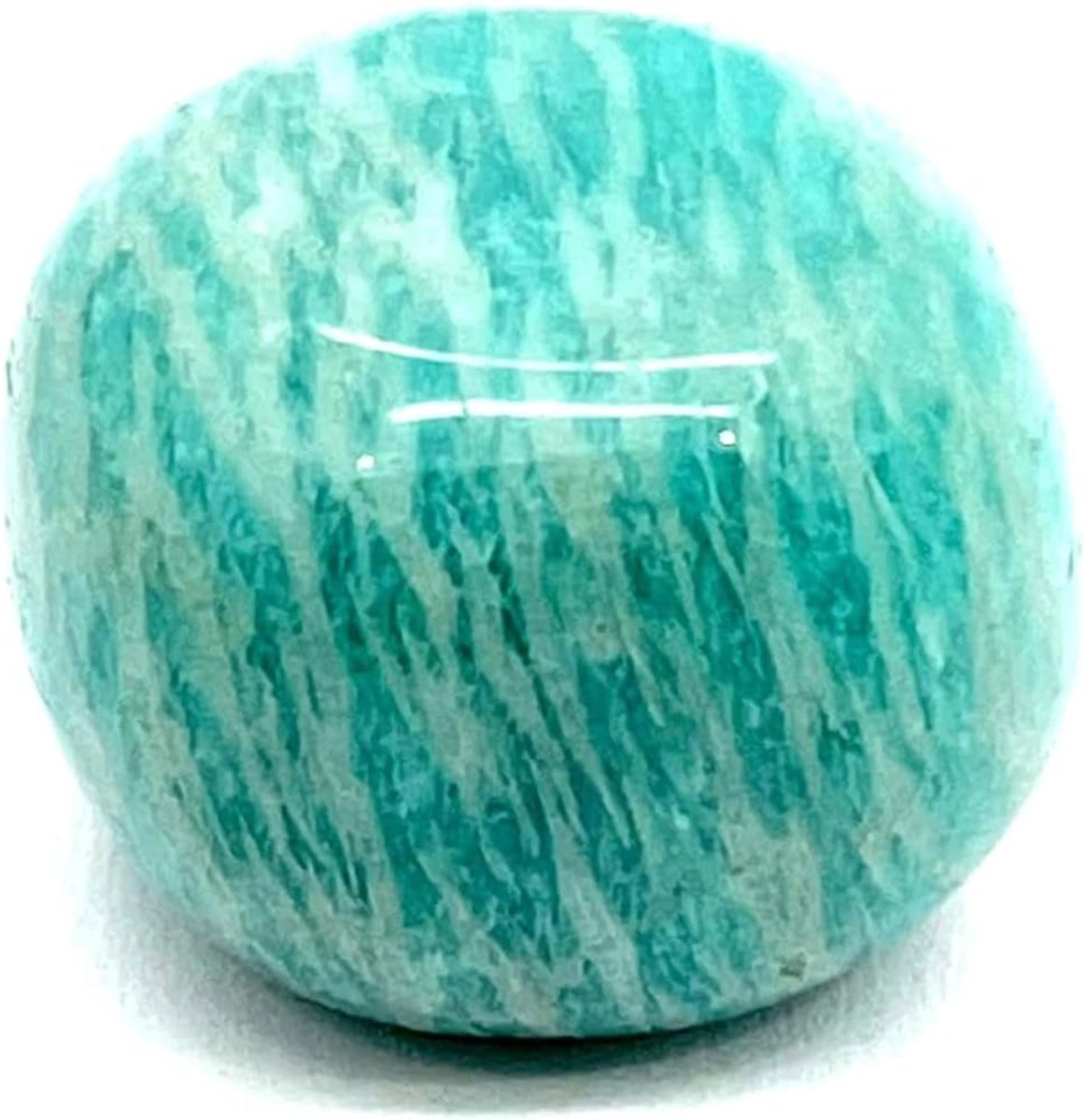 Arana's - Amazoniet natuursteen kwaliteit AAA - natuurlijke kristallen en edelstenen - Reiki Chakra-genezing metafysisch evenwicht - gepolijste helende stenen (1, amazoniet)