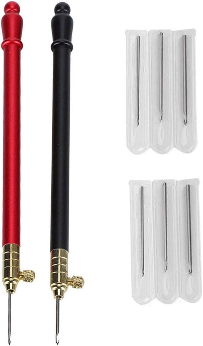 Set met 6 Naalden, Handige Doe-het-zelf Naaigereedschap voor Beginners