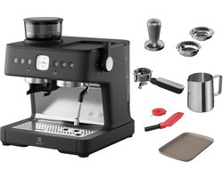 Electrolux 800 Series E8EC1-8BP Espresso machine met molen - Zwart