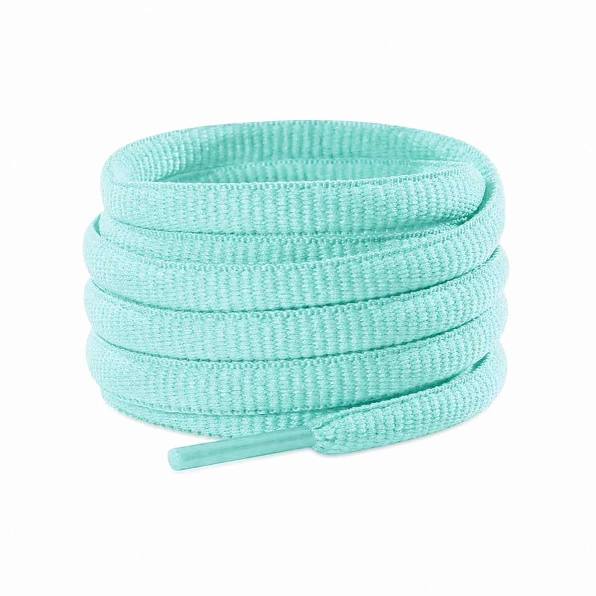 Ovale veters Cirotti | Turquoise | Asics veters | New Balance veters | 6mm | 120cm | Schoenaccessoires - Schoenveters - Veters