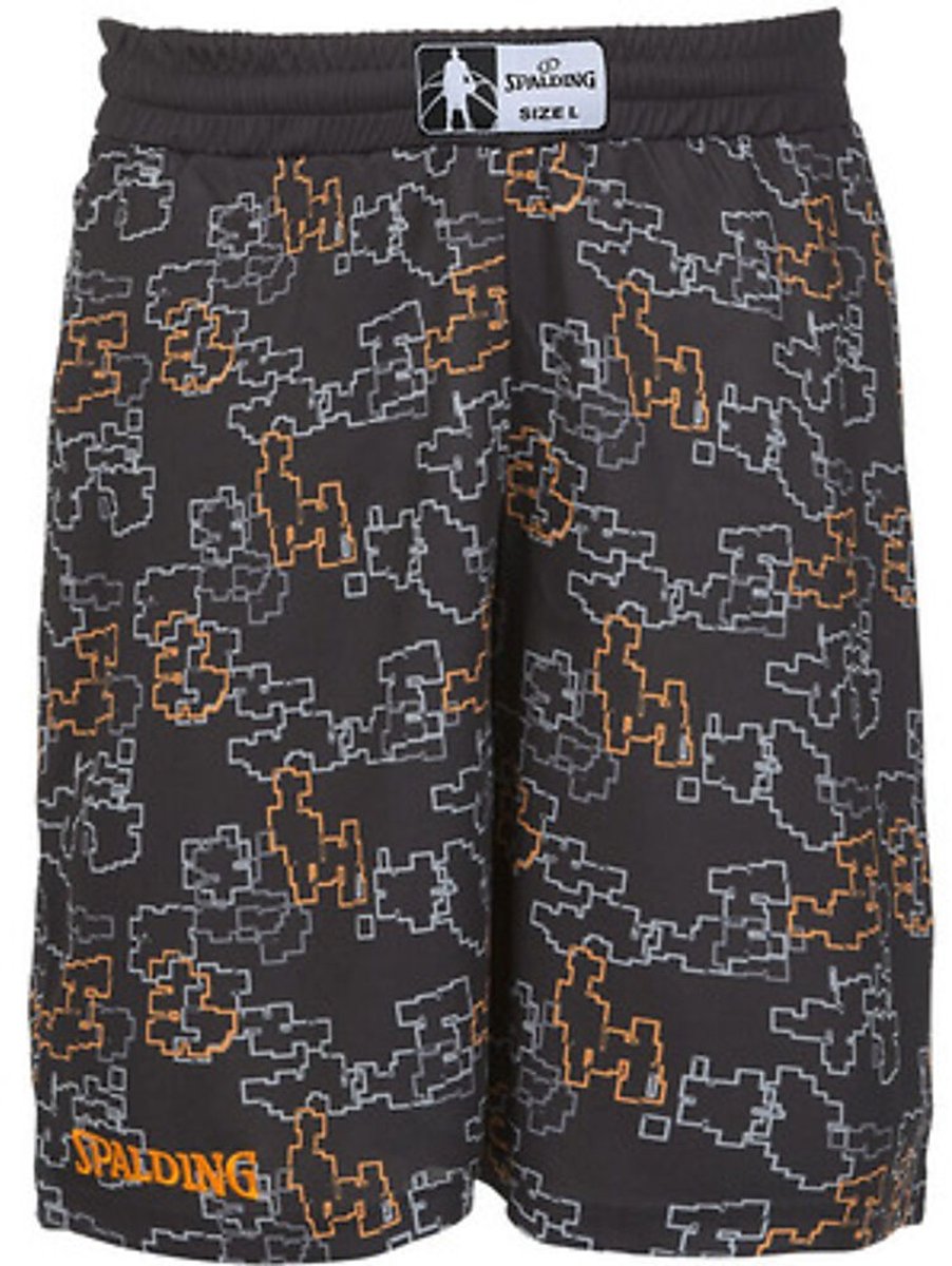 Street Single Short Zwart/Oranje