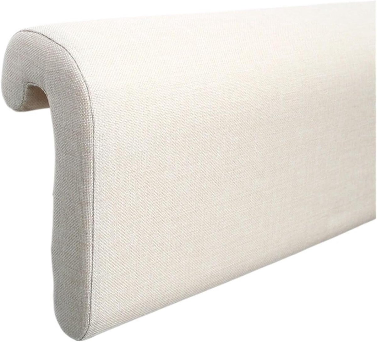 Rugkussen Bed - Hoofdbordkussen Rugsteun - Ontspannen in Bed - Afneembare Wasbare Hoes - 190 x 25 cm - Kleur 1