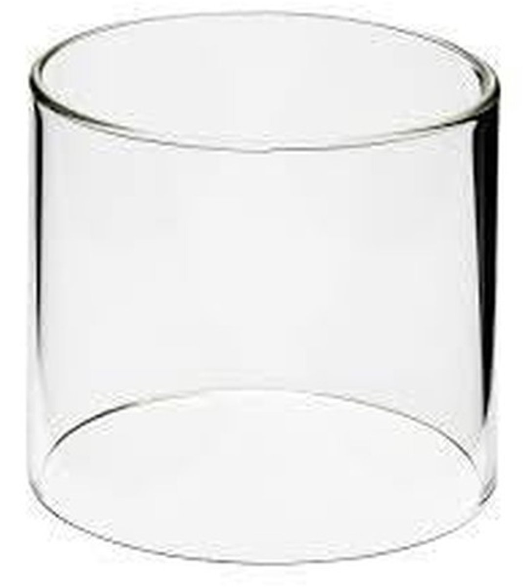 Elzusha - Mondgeblazen Windlicht 26,5 cm Helder Borosilicaatglas