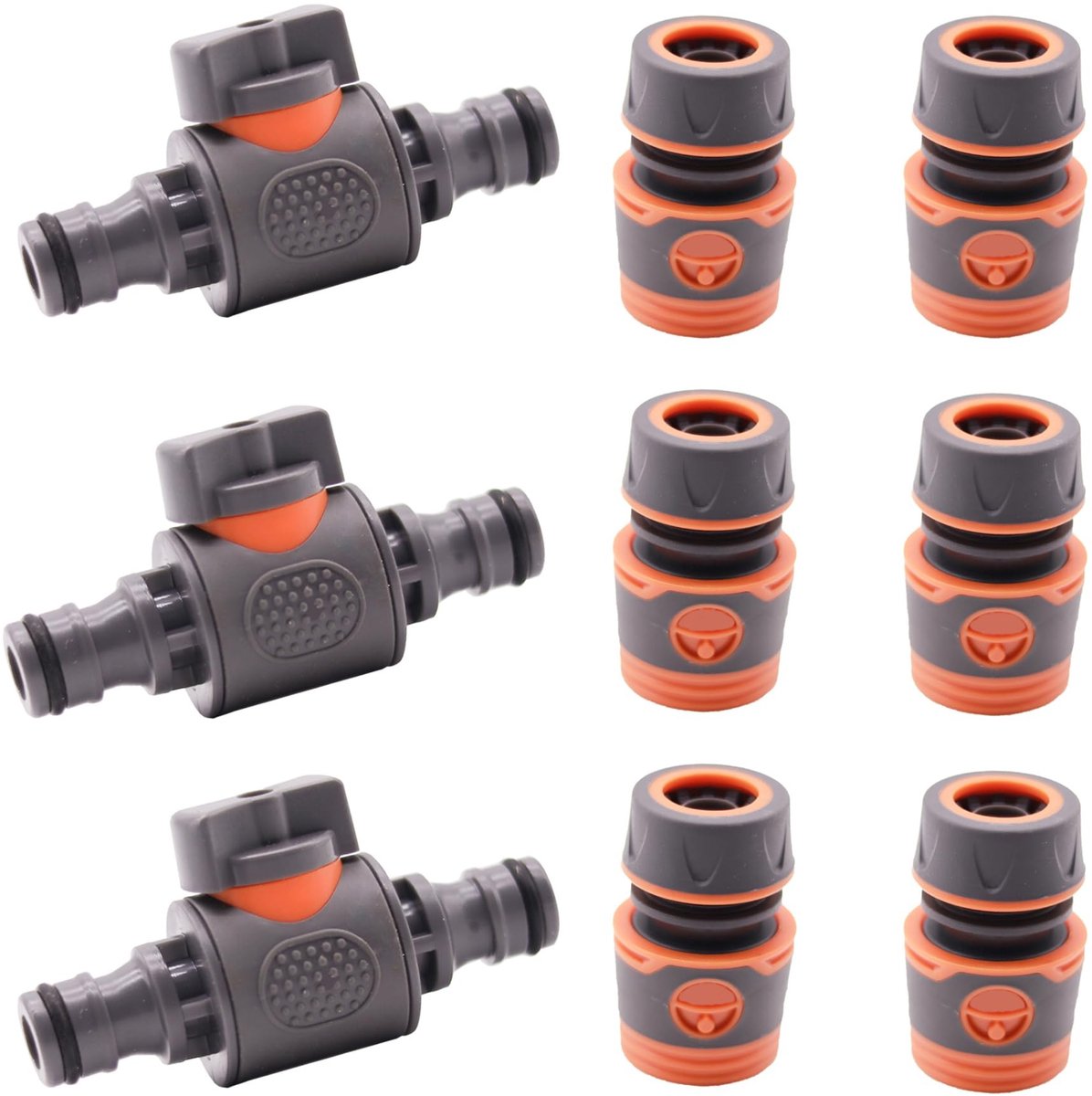 Elzusha - Tuinslang Verbinder Set met 9 Onderdelen