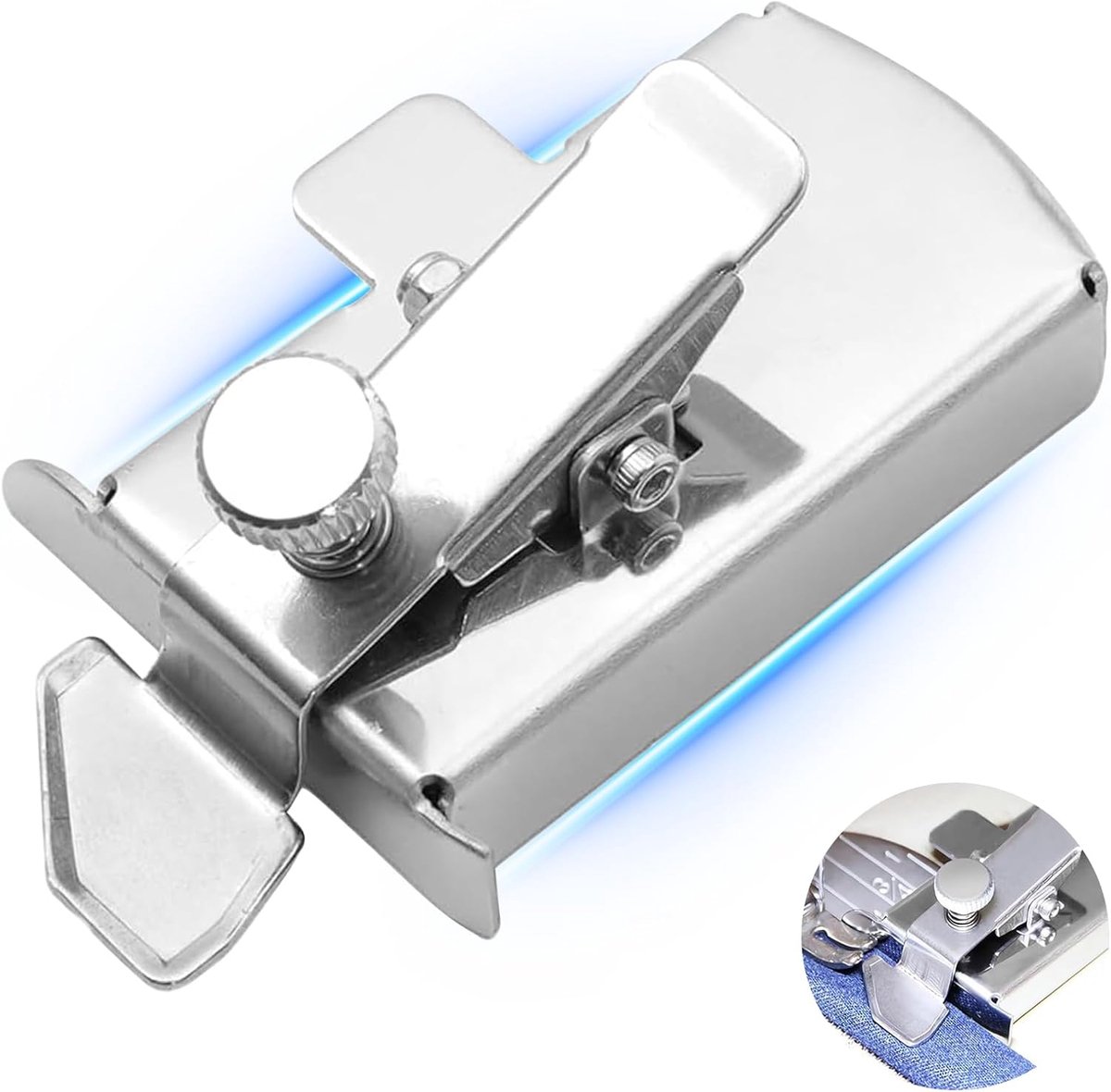 Naadgids voor Naaimachine, Multifunctionele Accessoires, Magnetische Naaigids Roestvrij Staal