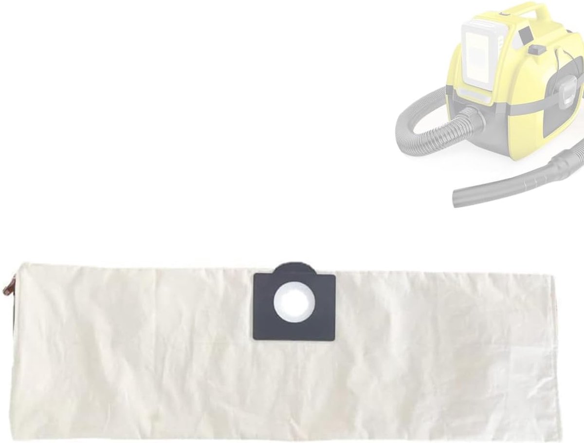 Stofzak Wasbare Rits Filterzak voor Karcher WD1/MV1/TN-serie Stofzuiger
