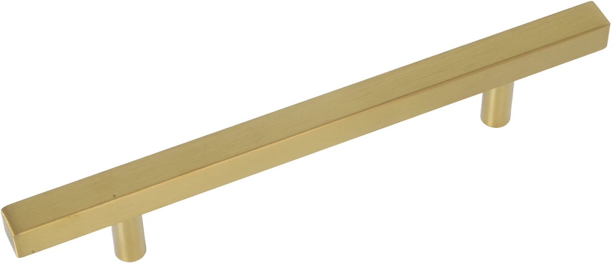 Meubelgreep Valerio mat goud 200mm - Boorafstand 128mm