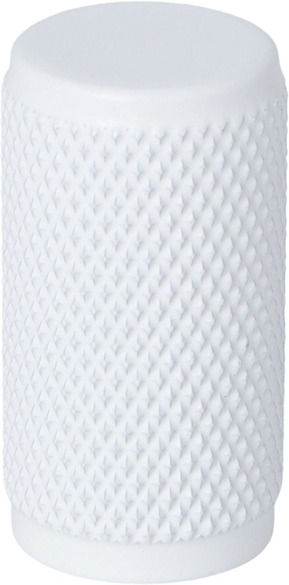 Meubelknop Iva mat wit 18mm