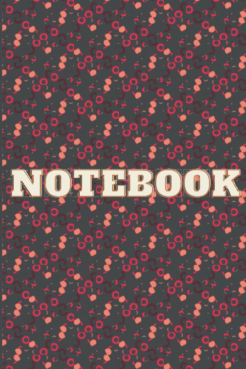 120 Pages Retro Inspired Notebook