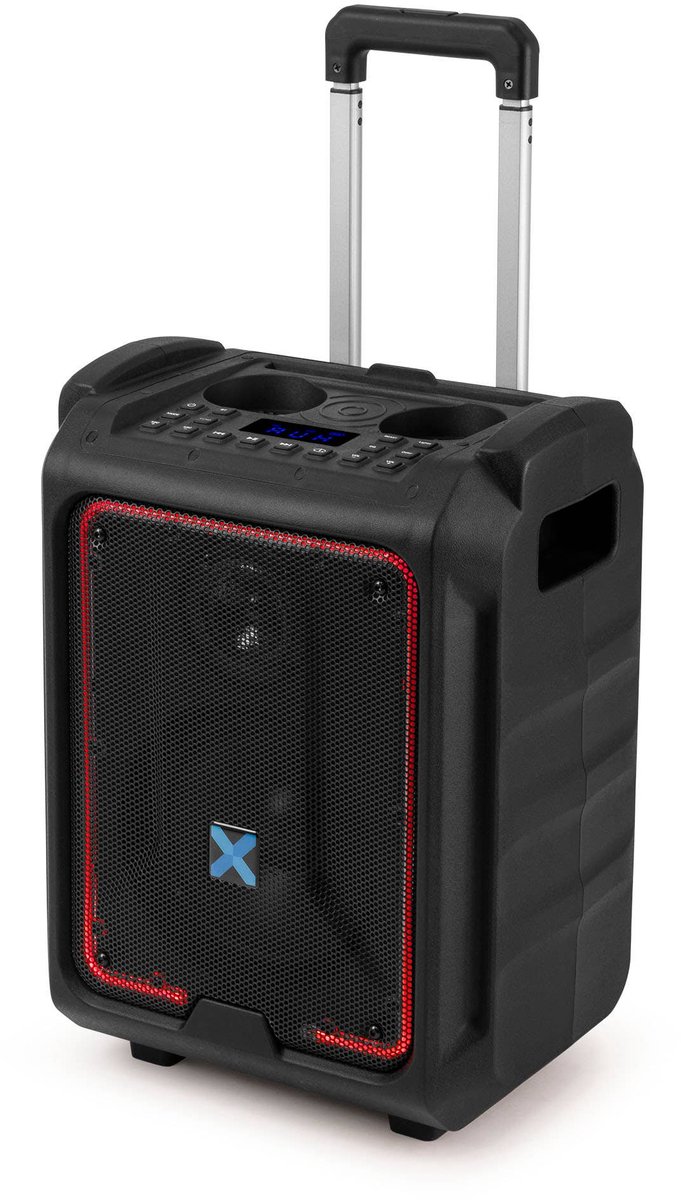 Vonyx SPLASH300 portable speaker met draadloze handmicrofoons - Ideaal voor groepslessen - IPX5 van Vonyx — afbeelding 2