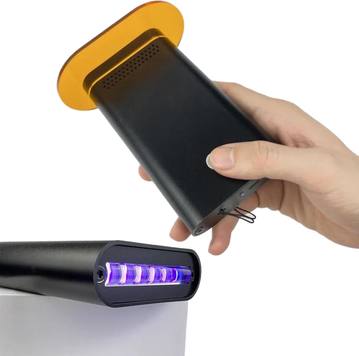 Haarverlenging V Light, V Light Extensions Kit V Light Hair Extension Machine, V Light Hair Extensions Lamp, Oplaadbare Draagbare Verlenglamp voor Thuissalon, Snel Uithardende