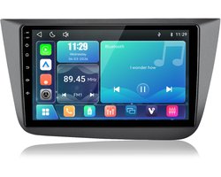 Cestovet Autoradio - Geschikt Voor Seat Altea Toledo 2004 t/m 2015 - LINUX - Draadloos Apple Carplay & Android Auto - Bluetooth & Wifi