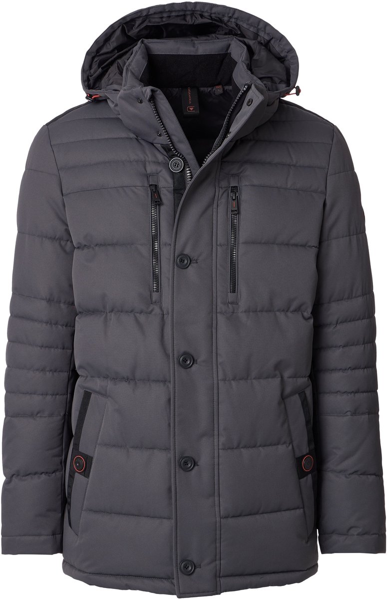 CASA MODA comfort fit winterjas - antracietgrijs