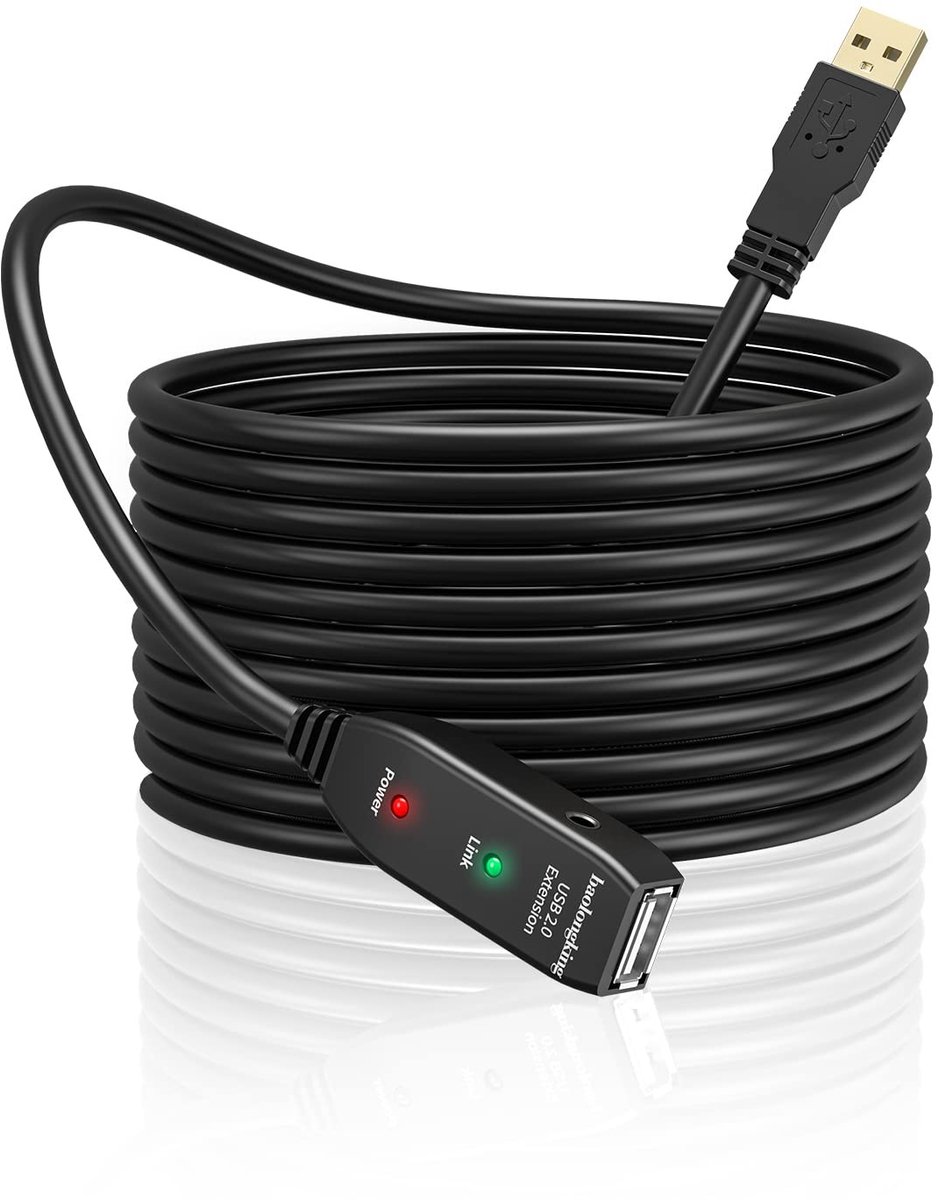 SolidKeus - USB 2.0 Actieve Herhalingskabel 5M