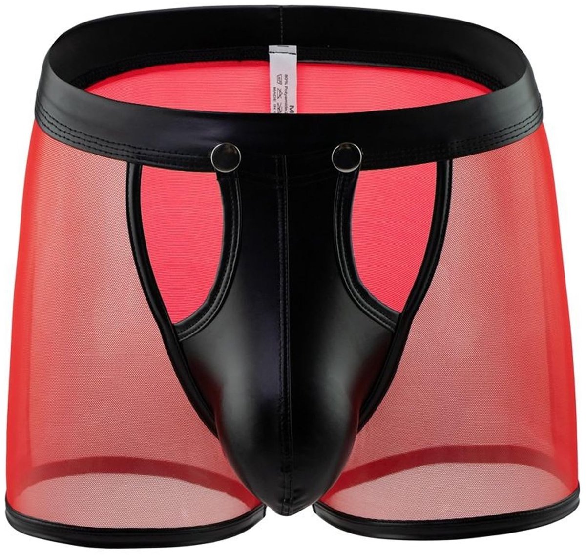 SolidKeus - Heren Boxer Shorts van Ademend Mesh