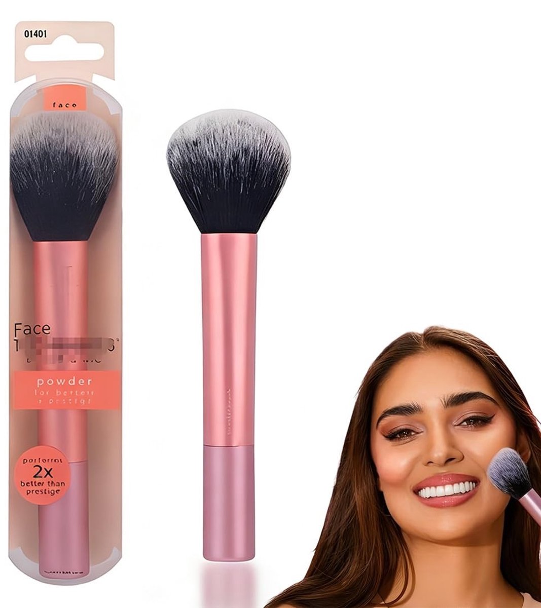 SolidKeus - Premium Contour Make-up Borstel voor Perfecte Aanbreng