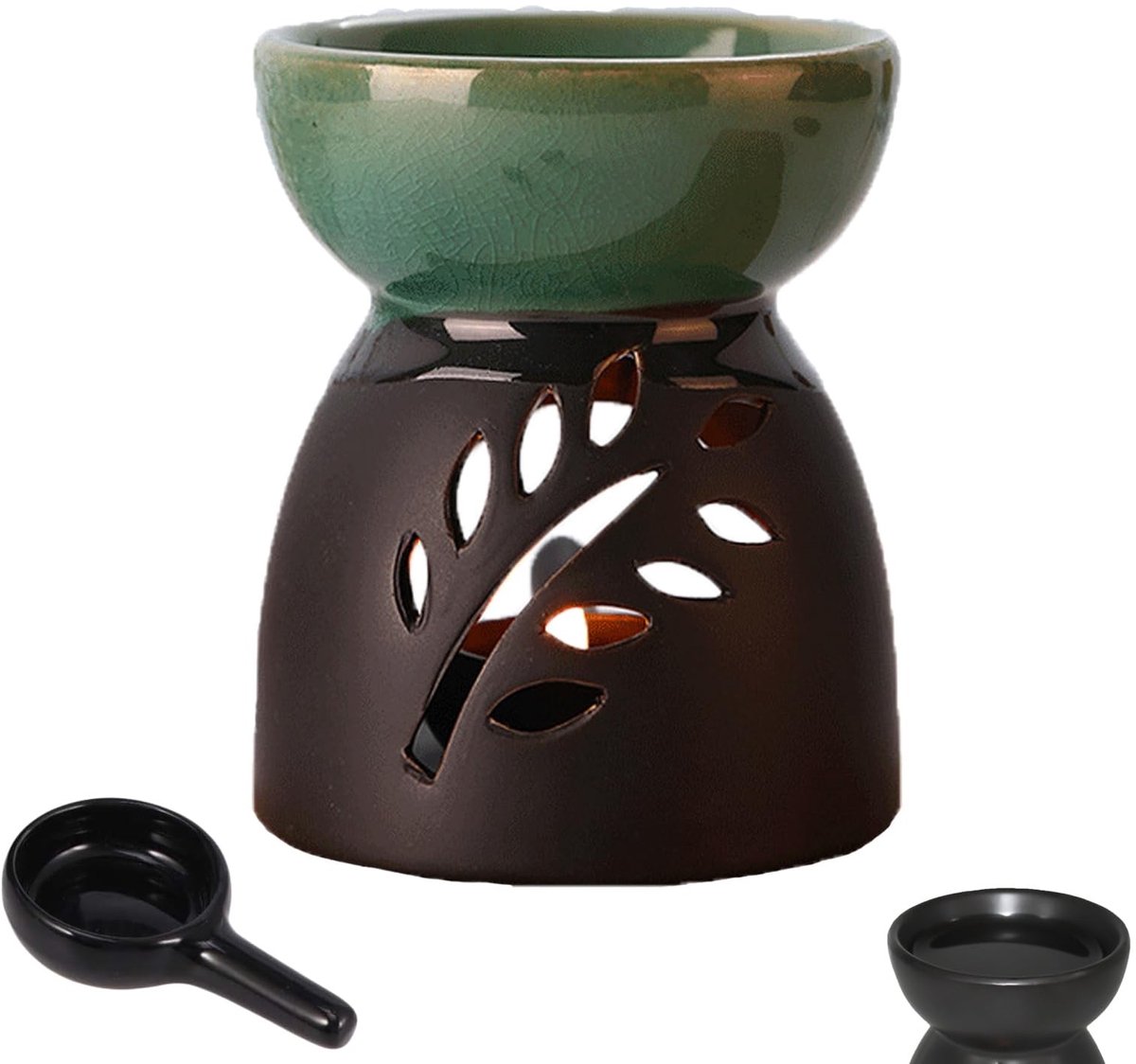 SolidKeus - Aroma Lamp voor Essentiële Oliën met Theelicht