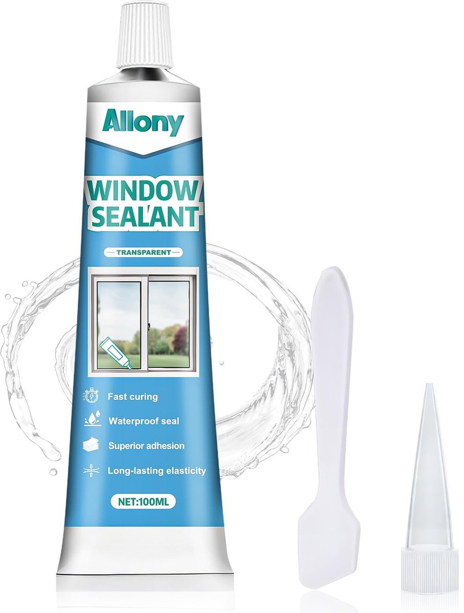 SolidKeus - Transparante Siliconen Lijm voor Glas en Ramen