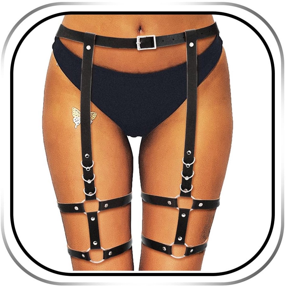 SolidKeus - Verstelbare Body Chain en Tailleband voor Vrouwen