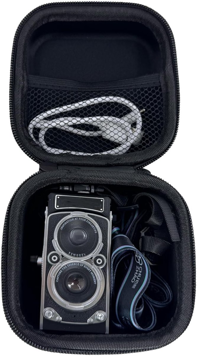SolidKeus - Waterdichte Draagtas voor Mini Digitale Camera's met Lanyard