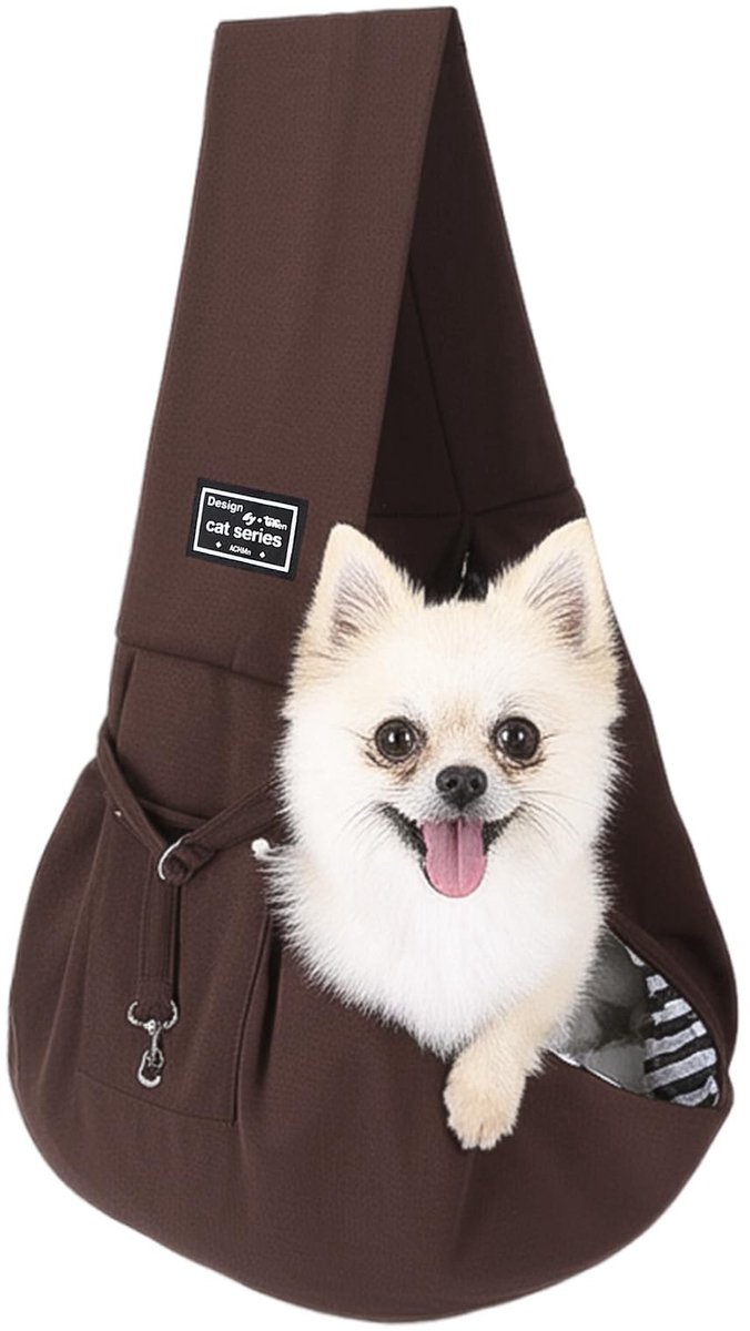 SolidKeus - Draagtas voor Kleine Honden tot 7.5 kg met Verstelbare Schouderriem