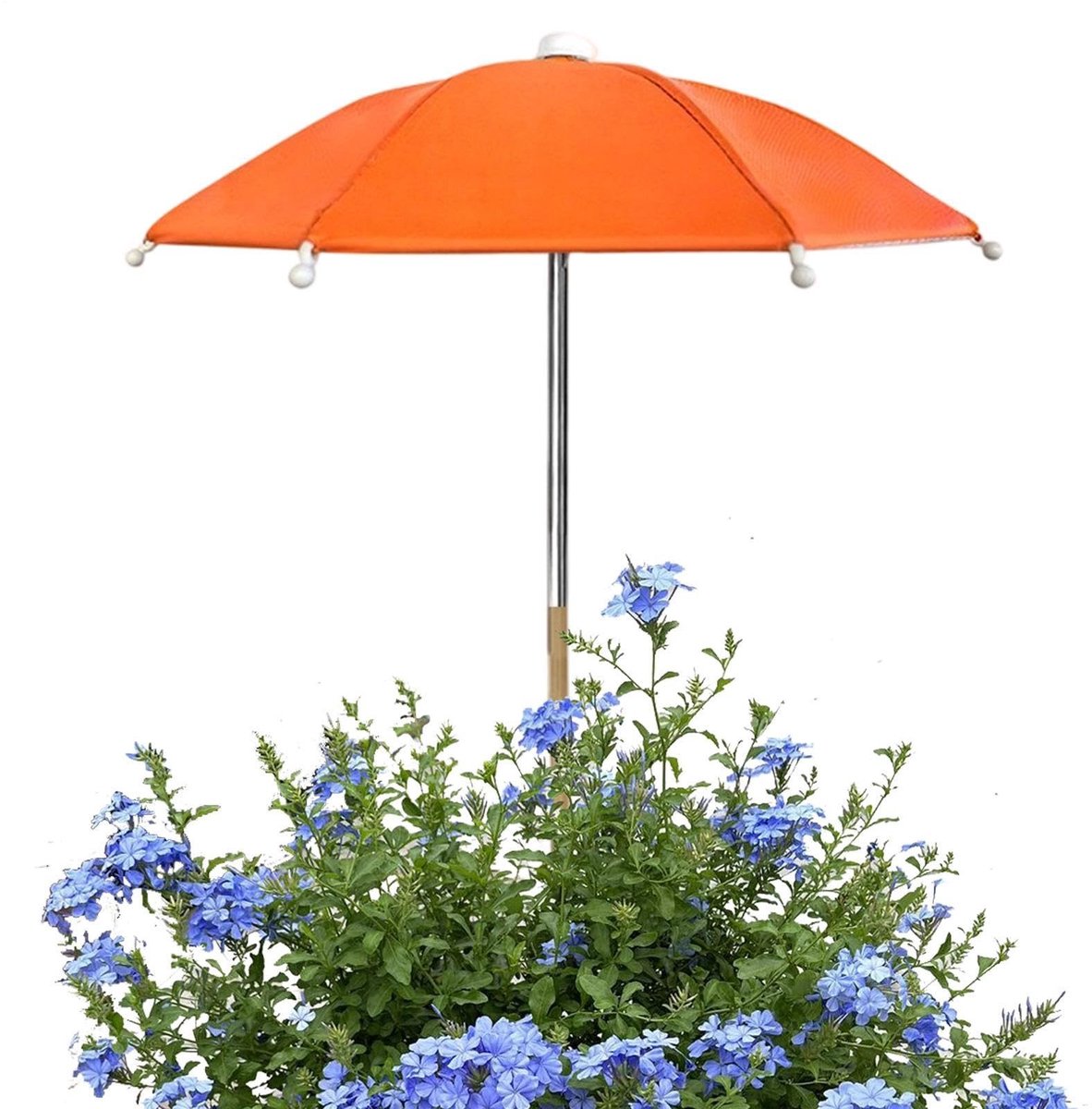 SolidKeus - Mini Tuinparaplu voor Planten Bescherming Tegen Zon en Regen