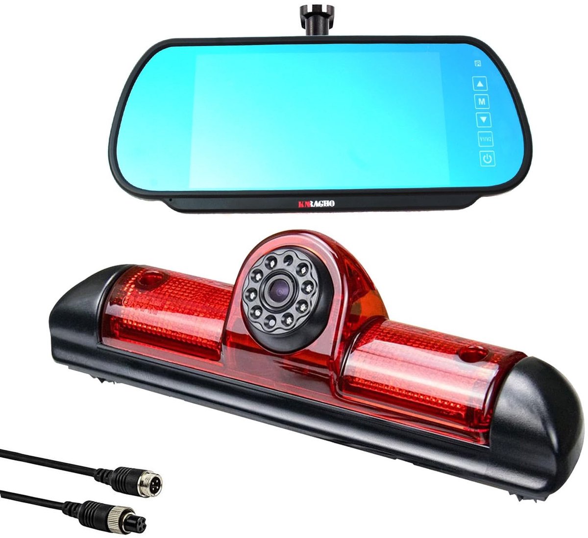 SolidKeus - Achteruitrijcamera met Monitor voor Citroën en Fiat